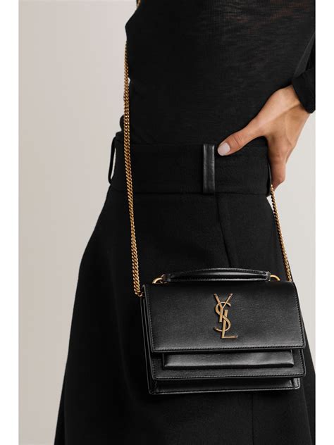 ysl sunset bag black